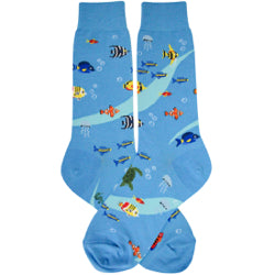 Men’s Aquarium Socks - Jilly's Socks 'n Such