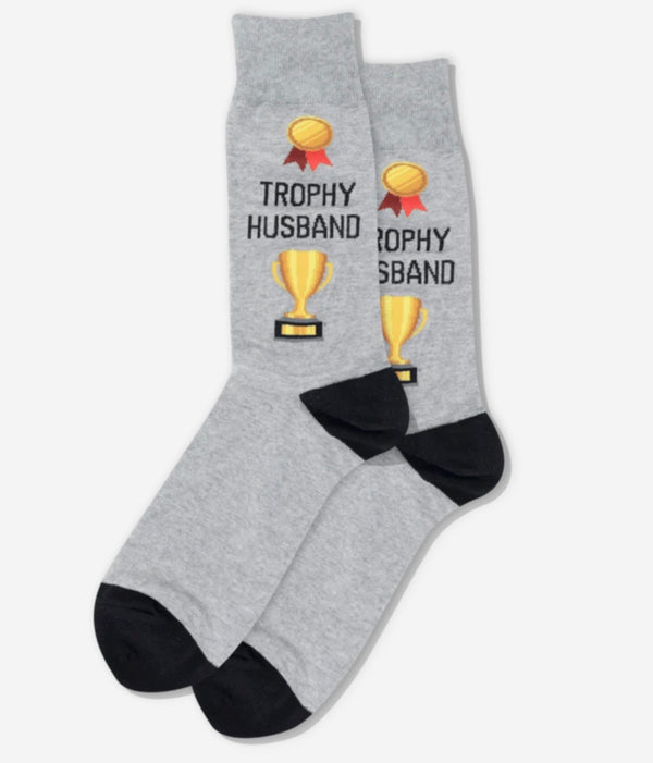 Men's Trophy Husband Socks - Jilly's Socks 'n Such