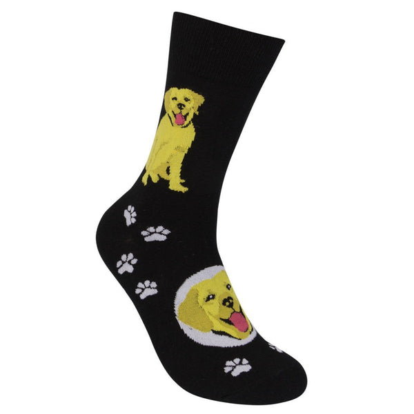 Yellow Lab Breed Socks - One Size - Jilly's Socks 'n Such