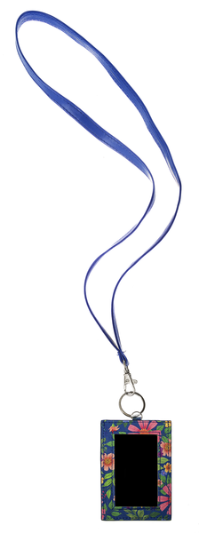 Floral I.D. Badge Lanyard - Various Colors