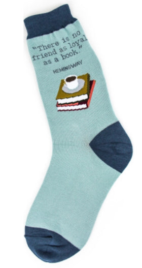Women’s Hemingway Book Socks