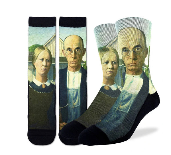 Men’s American Gothic Socks - Jilly's Socks 'n Such