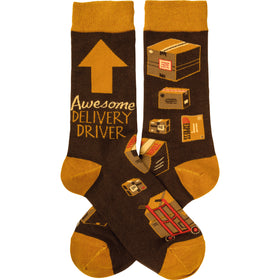 Awesome Delivery Driver Socks - One Size