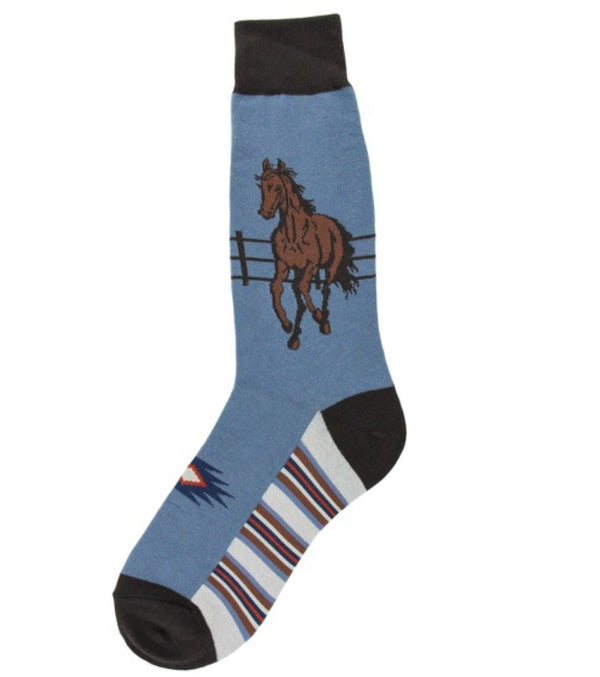 Mens Horse Socks - Jilly's Socks 'n Such