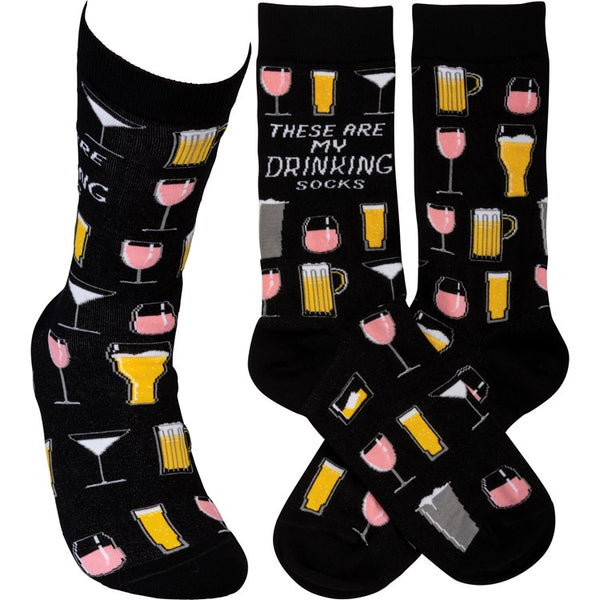 “Drinking Socks” Socks - One Size - Jilly's Socks 'n Such