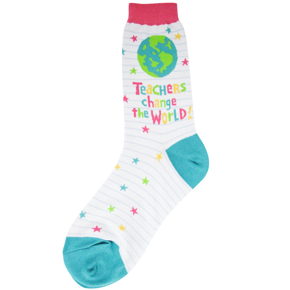 Women’s Teachers Change the World Socks