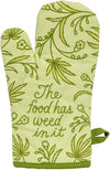 This Food Has Weed Oven Mitt - Jilly's Socks 'n Such