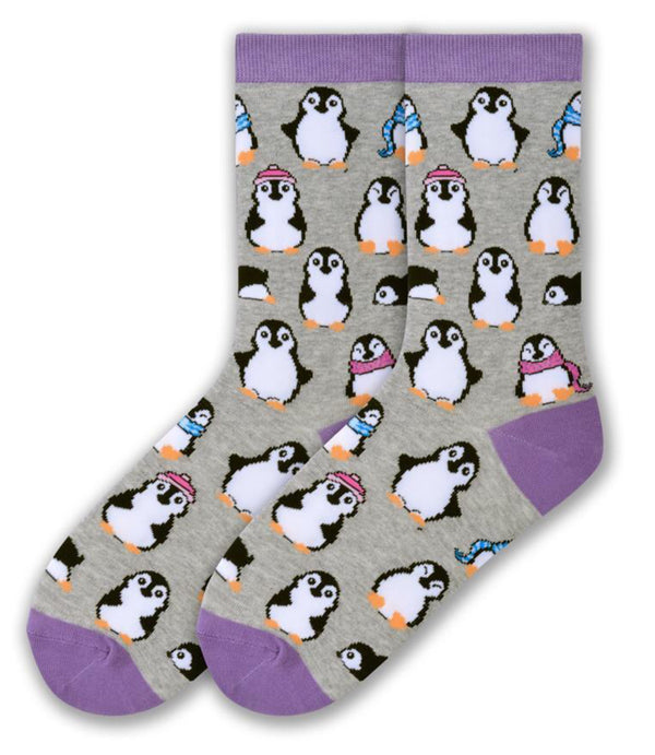 Women’s Penguin Cuties Socks - Jilly's Socks 'n Such