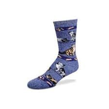 Denim Cats Socks - One Size - Jilly's Socks 'n Such