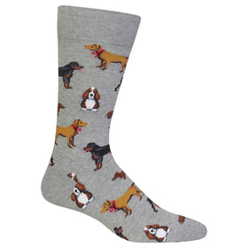 Mens Dog Breed Socks