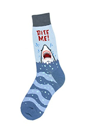 Men’s “Bite Me!” Shark Socks