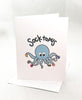 “Socktopus” Jilly’s Cards Greeting Cards