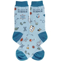 Men’s “Believe in Science” Socks - Jilly's Socks 'n Such