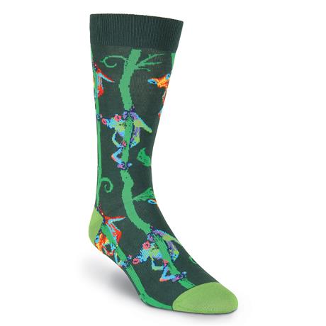 Mens Tree Frog Socks - Jilly's Socks 'n Such