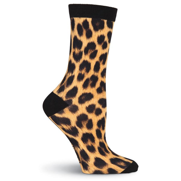 Women’s Cheetah Socks - Jilly's Socks 'n Such