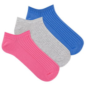 Women’s 3 Pair Pack No Show Repreve Socks