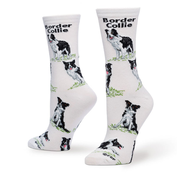 Border Collie Socks - One Size - Jilly's Socks 'n Such