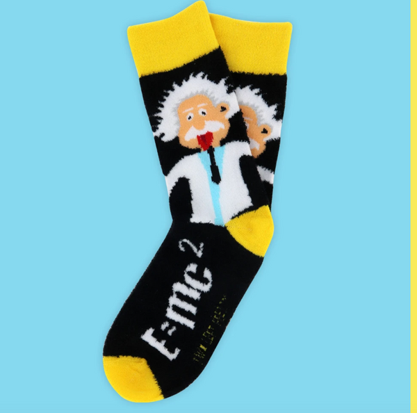 Semi Fuzzy Super Soft Einstein Socks - Jilly's Socks 'n Such