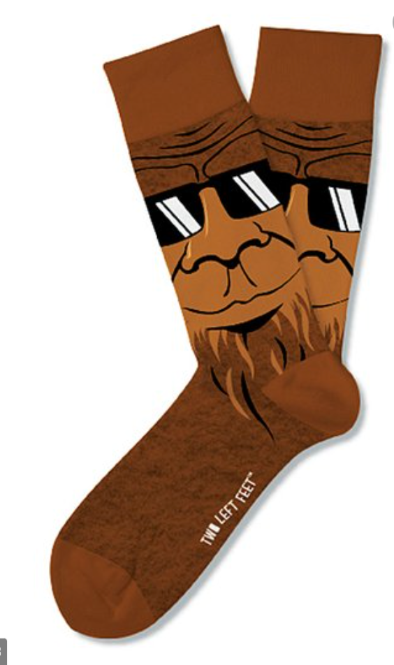 Unisex Fuzzy Sasquatch Socks - Jilly's Socks 'n Such