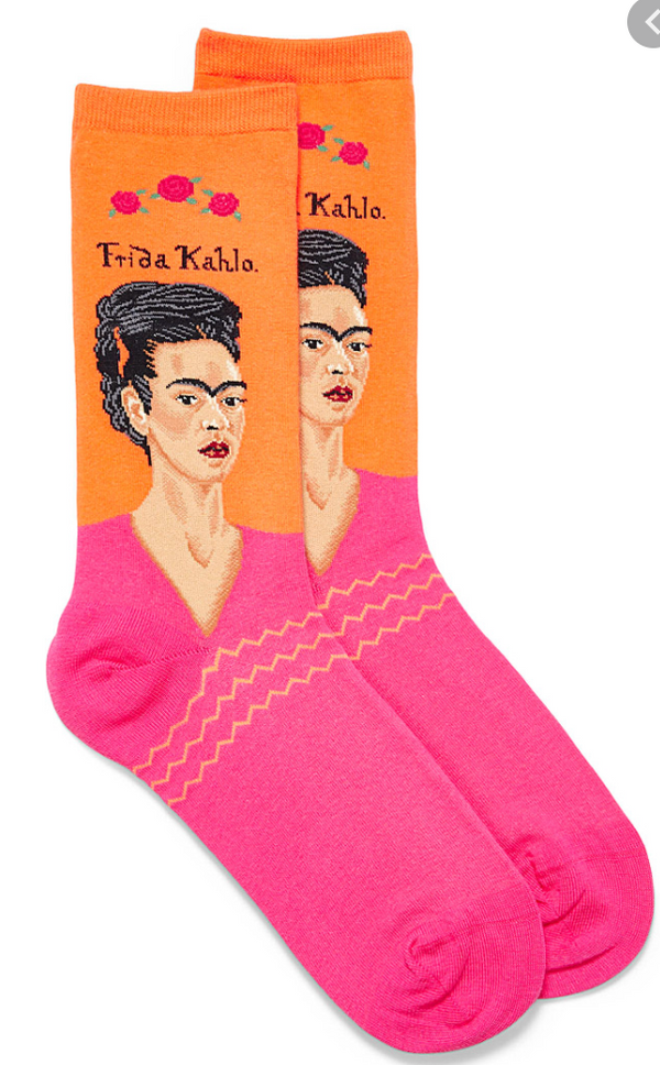 Women's Frida Kahlo Socks - Jilly's Socks 'n Such