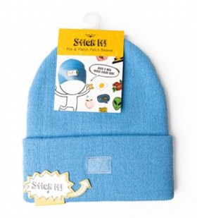 Britt’s Knits Stick It! Mix & Match Patch Beanies