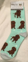 Happy Tails Red Dachshund Socks - Jilly's Socks 'n Such