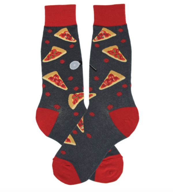 Men’s Pizza Slice Socks - Jilly's Socks 'n Such