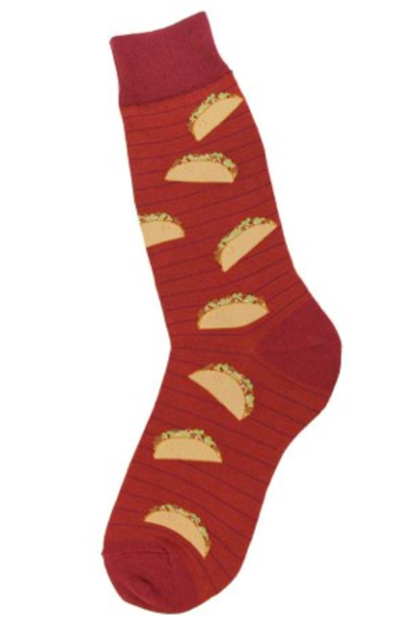 Mens Taco Tuesday Socks - Jilly's Socks 'n Such