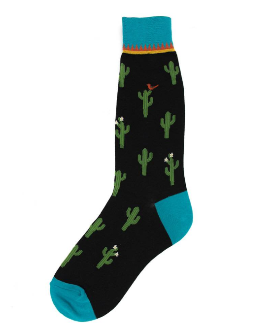 Men’s-Cactus Socks - Jilly's Socks 'n Such