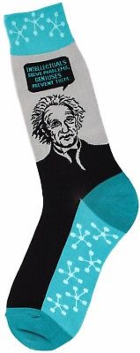 Men’s-Einstein Socks - Jilly's Socks 'n Such