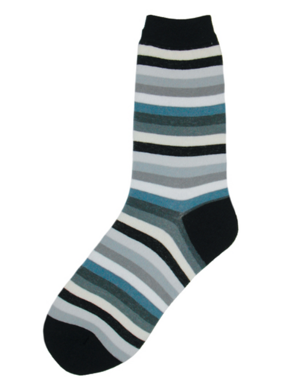Men’s-Multi Stripes Socks - Jilly's Socks 'n Such