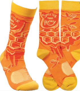 “Sweeter Than Honey” Socks - One Size