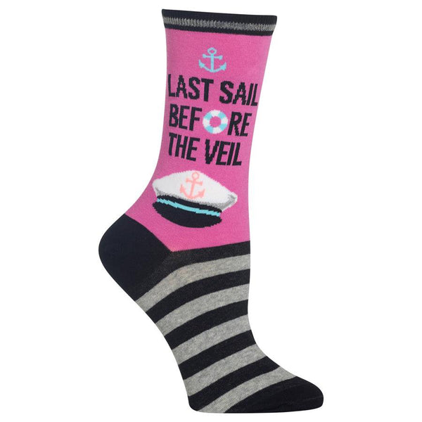 HotSox Women’s Last Sail Veil Socks - Jilly's Socks 'n Such