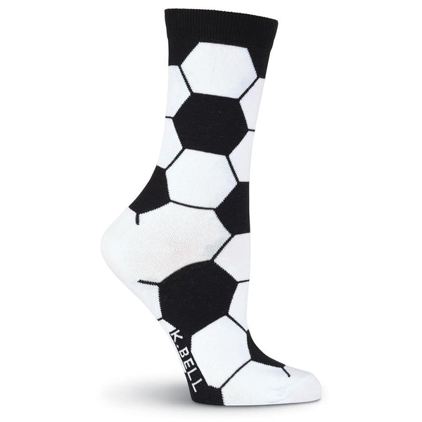 Women's Soccer Ball Socks - Jilly's Socks 'n Such