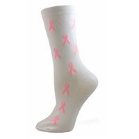 Women’s Pink Ribbons Socks SALE - Jilly's Socks 'n Such