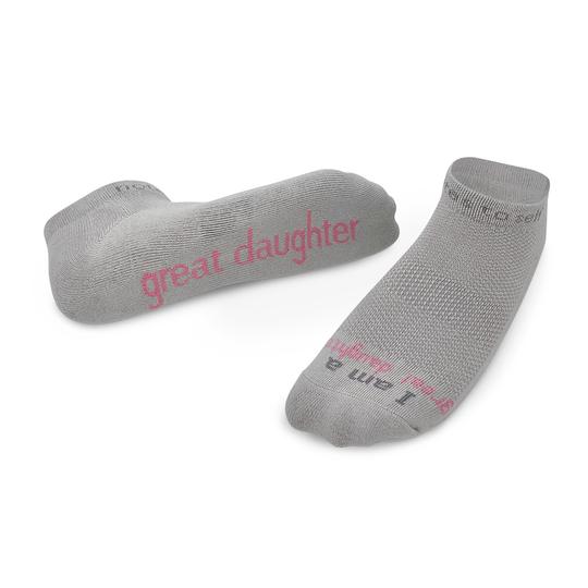 grey socks – notes to self® socks