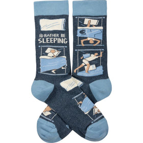 “I’d  Rather Be Sleeping ” Socks - One Size