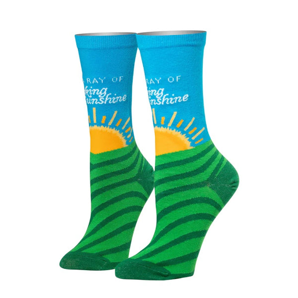 Women’s “Ray of Fucking Sunshine” Socks - Jilly's Socks 'n Such