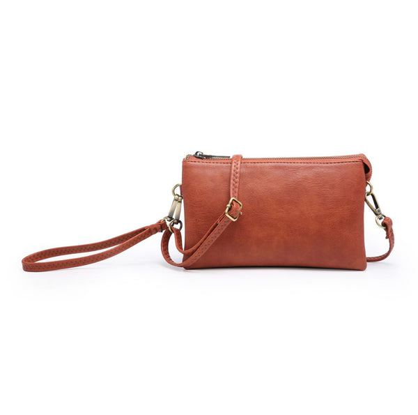 Jen & Co Riley Crossbody - Rust - Jilly's Socks 'n Such