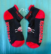 Nebraska Footie Socks - One Size - Jilly's Socks 'n Such