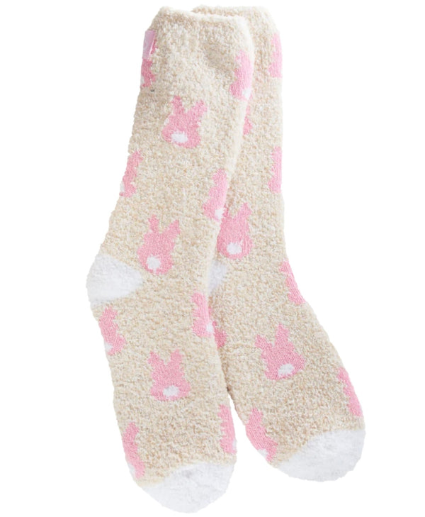 Women’s World’s Softest Socks - Bunny Hop - Jilly's Socks 'n Such