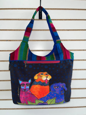 Amigo Dogs Scoop Tote - Laurel Burch