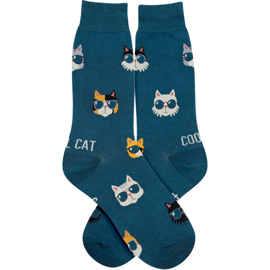 Men’s Cool Cat Socks - Jilly's Socks 'n Such