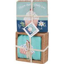 Sweeter Box Sign & Sock Set