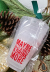 Holiday plastic cups-set of 6 - Jilly's Socks 'n Such