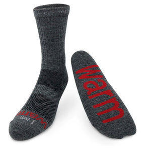 Notes to Self “I am Warm” Wool Crew Socks