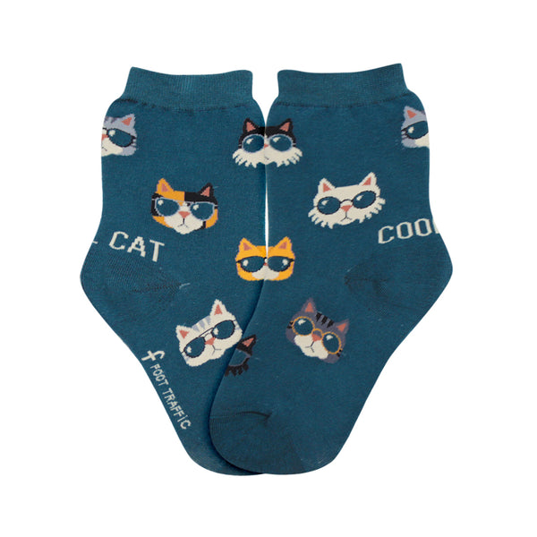 Kid’s Cool Cat Socks - Jilly's Socks 'n Such