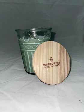 Swan Creek Candle Company- Silver Spruce & Cedar Tips