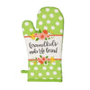 “Grandkids Make Life Grand” Oven Mitt - Jilly's Socks 'n Such