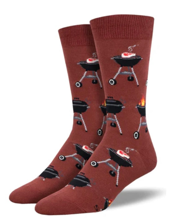 Men's Fired Up Socks - Jilly's Socks 'n Such